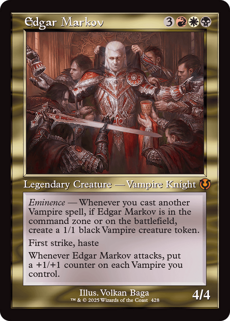 Edgar Markov (Retro Frame) [Innistrad Remastered] MTG Single Magic: The Gathering  | Multizone: Comics And Games