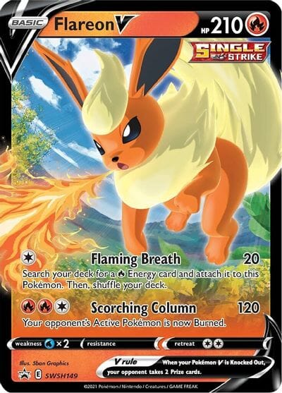 Flareon V (SWSH149) [Sword & Shield: Black Star Promos] Pokemon Single Pokémon  | Multizone: Comics And Games