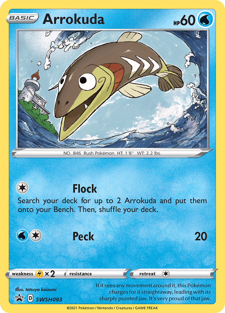 Arrokuda (SWSH093) [Sword & Shield: Black Star Promos] Pokemon Single Pokémon  | Multizone: Comics And Games