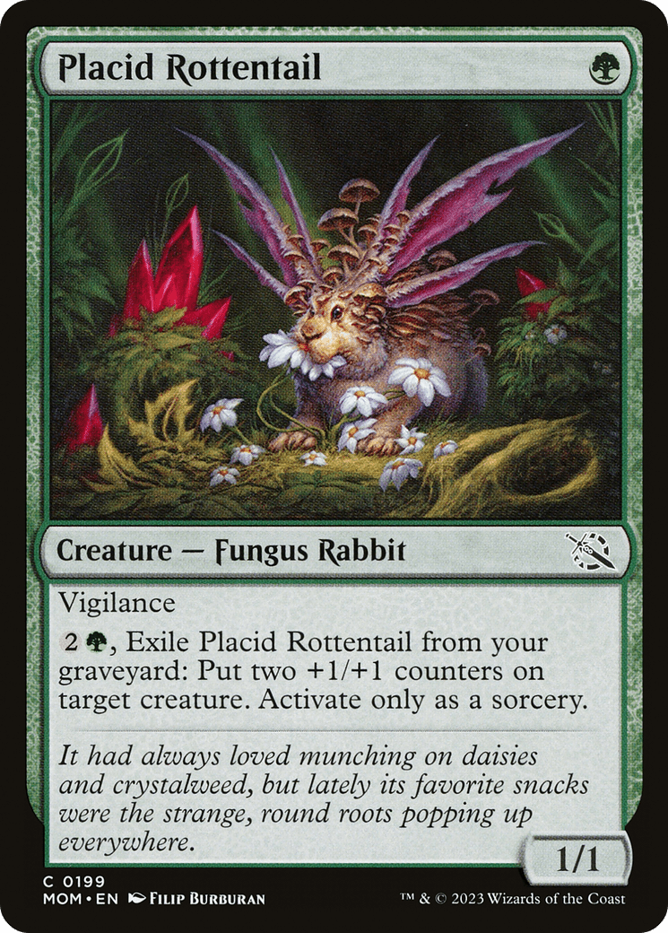 Placid Rottentail [March of the Machine] MTG Single Magic: The Gathering  | Multizone: Comics And Games