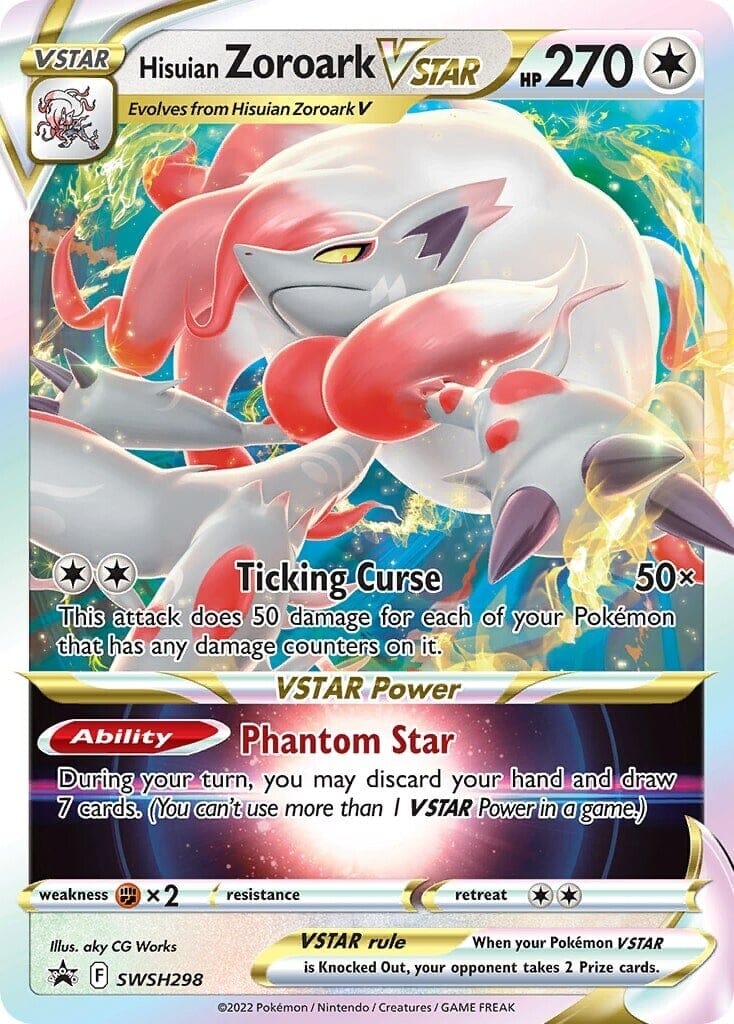 Hisuian Zoroark VSTAR (SWSH298) [Sword & Shield: Black Star Promos] Pokemon Single Pokémon  | Multizone: Comics And Games