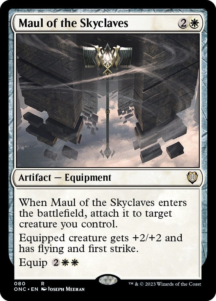 Maul of the Skyclaves [Phyrexia: All Will Be One Commander] MTG Single Magic: The Gathering  | Multizone: Comics And Games