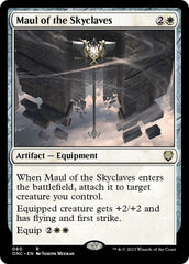 Maul of the Skyclaves [Phyrexia: All Will Be One Commander] MTG Single Magic: The Gathering  | Multizone: Comics And Games