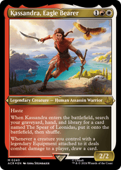 Kassandra, Eagle Bearer (Foil Etched) [Assassin's Creed] MTG Single Magic: The Gathering  | Multizone: Comics And Games