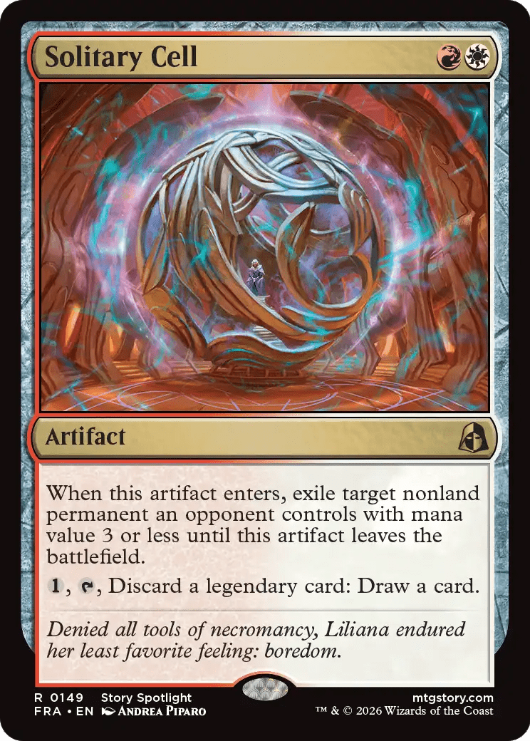 Solitary Cell [Reality Fracture] MTG Single Magic: The Gathering  | Multizone: Comics And Games