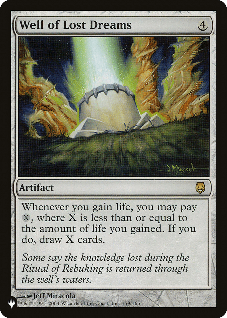 Well of Lost Dreams [Secret Lair: Angels] MTG Single Magic: The Gathering  | Multizone: Comics And Games
