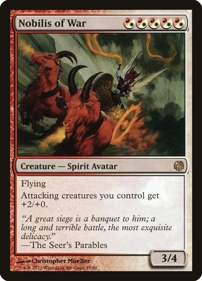 Nobilis of War [Duel Decks: Heroes vs. Monsters] MTG Single Magic: The Gathering  | Multizone: Comics And Games