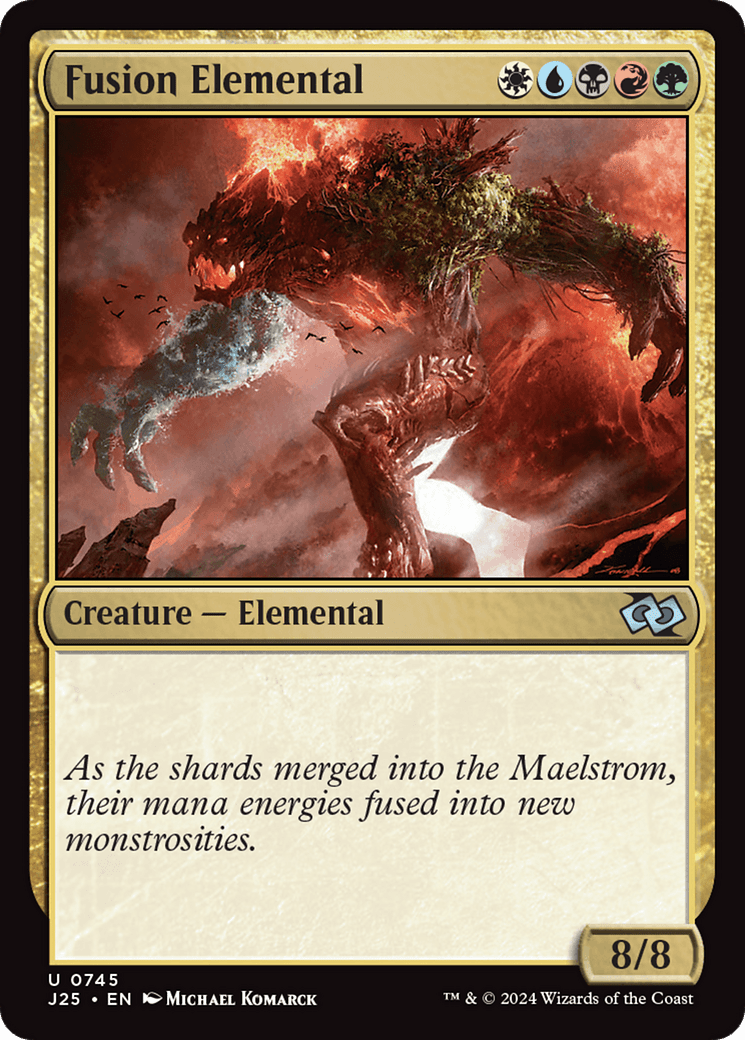 Fusion Elemental [Foundations Jumpstart] MTG Single Magic: The Gathering  | Multizone: Comics And Games