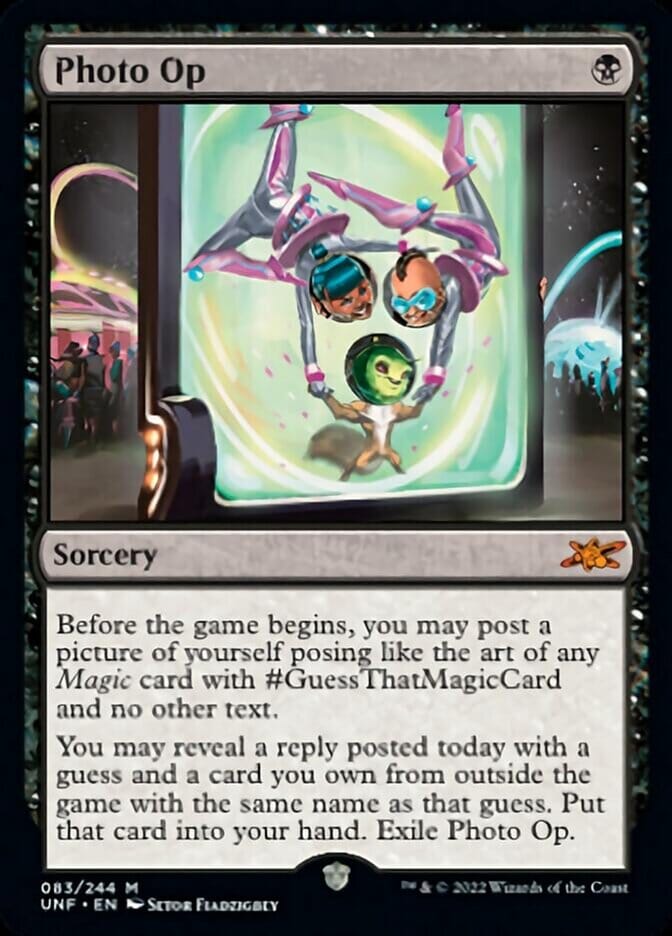 Photo Op [Unfinity] MTG Single Magic: The Gathering  | Multizone: Comics And Games