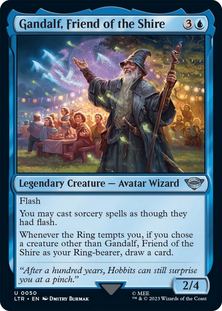 Gandalf, Friend of the Shire [The Lord of the Rings: Tales of Middle-Earth] MTG Single Magic: The Gathering  | Multizone: Comics And Games