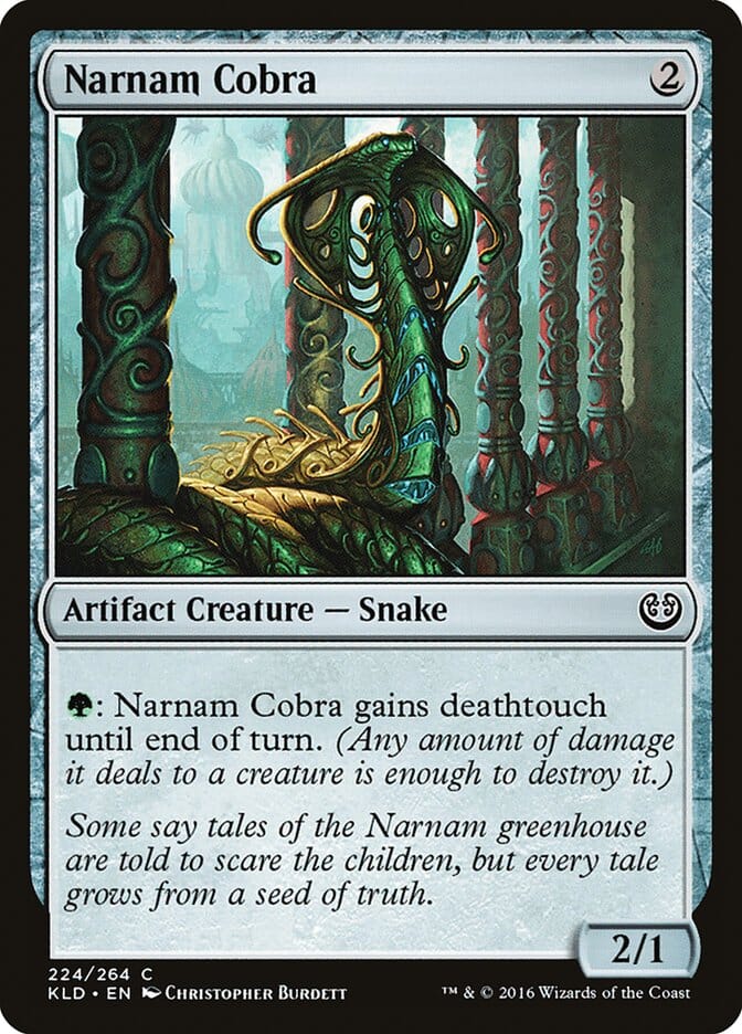 Narnam Cobra [Kaladesh] MTG Single Magic: The Gathering  | Multizone: Comics And Games