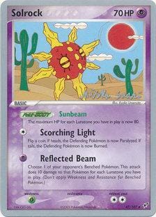 Solrock (47/107) (Suns & Moons - Miska Saari) [World Championships 2006] Pokemon Single Pokémon  | Multizone: Comics And Games