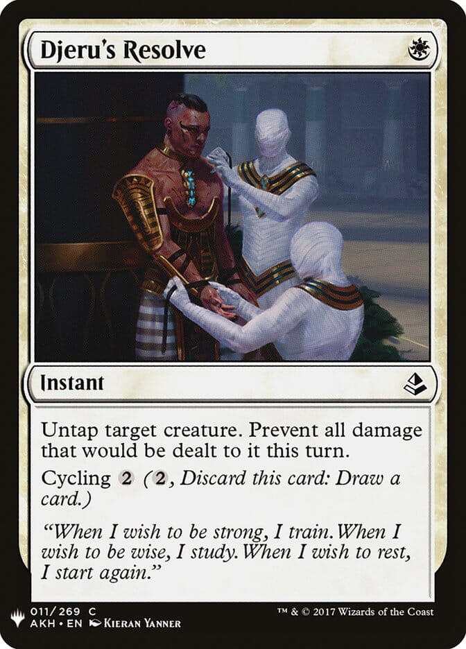 Djeru's Resolve [Mystery Booster] MTG Single Magic: The Gathering  | Multizone: Comics And Games