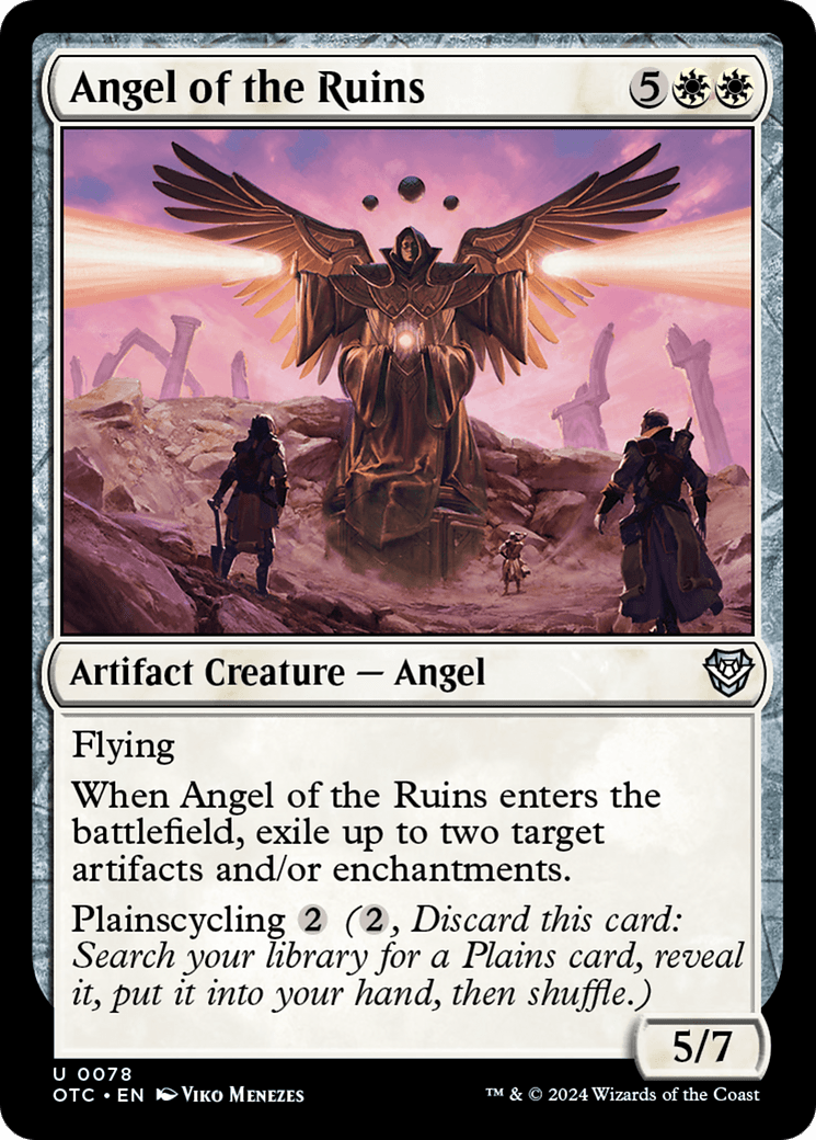 Angel of the Ruins [Outlaws of Thunder Junction Commander] MTG Single Magic: The Gathering  | Multizone: Comics And Games