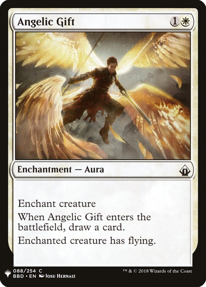 Angelic Gift [Mystery Booster] MTG Single Magic: The Gathering  | Multizone: Comics And Games