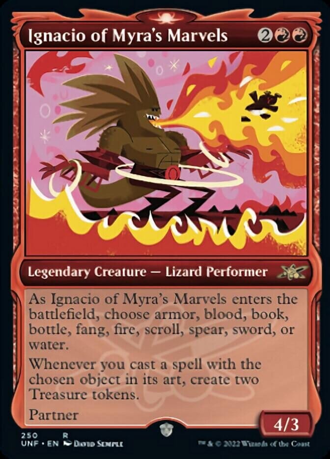 Ignacio of Myra's Marvels (Showcase) [Unfinity] MTG Single Magic: The Gathering  | Multizone: Comics And Games
