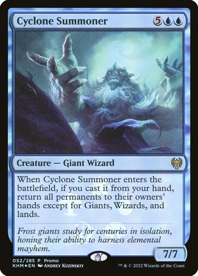 Cyclone Summoner [Resale Promos] MTG Single Magic: The Gathering  | Multizone: Comics And Games