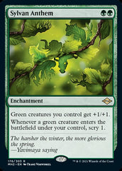 Sylvan Anthem [Modern Horizons 2] MTG Single Magic: The Gathering  | Multizone: Comics And Games