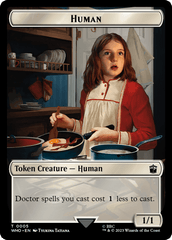 Human (0005) // Treasure (0029) Double-Sided Token [Doctor Who Tokens] MTG Single Magic: The Gathering  | Multizone: Comics And Games