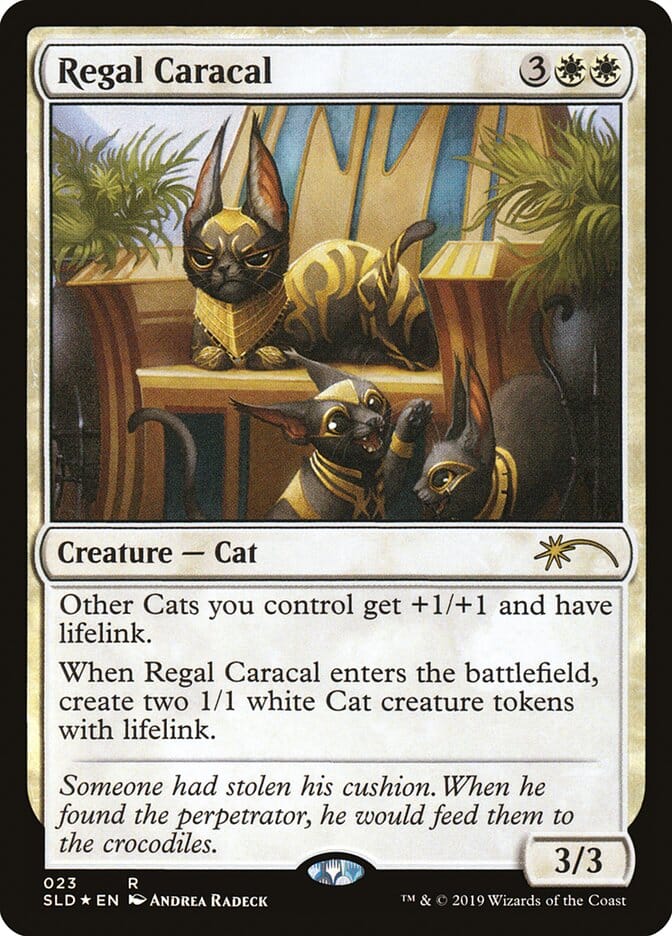 Regal Caracal [Secret Lair Drop Series] MTG Single Magic: The Gathering  | Multizone: Comics And Games