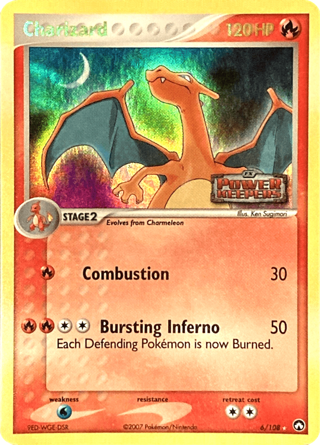 Charizard (6/108) (Stamped) [EX: Power Keepers] Pokemon Single Pokémon  | Multizone: Comics And Games