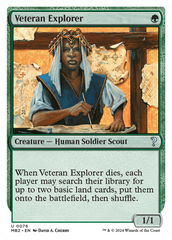 Veteran Explorer (White Border) [Mystery Booster 2] | Multizone: Comics And Games