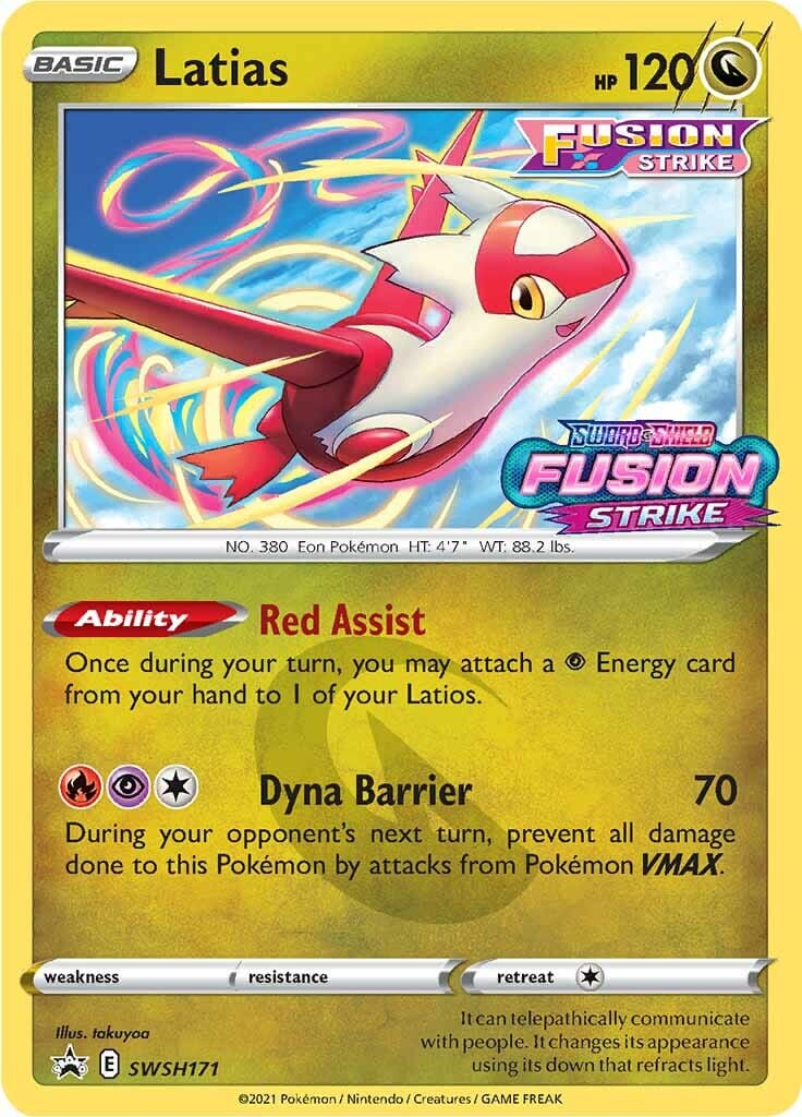 Latias (SWSH171) (Prerelease Promo) [Sword & Shield: Black Star Promos] Pokemon Single Pokémon  | Multizone: Comics And Games