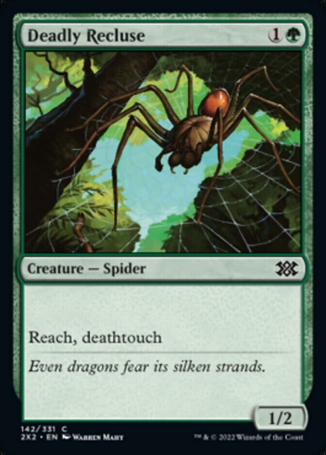 Deadly Recluse [Double Masters 2022] MTG Single Magic: The Gathering  | Multizone: Comics And Games