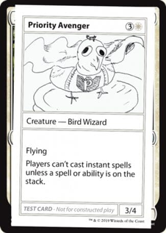 Priority Avenger (2021 Edition) [Mystery Booster Playtest Cards] MTG Single Magic: The Gathering  | Multizone: Comics And Games