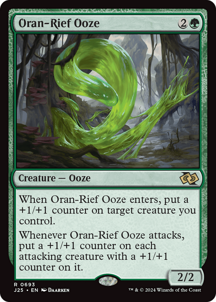 Oran-Rief Ooze [Foundations Jumpstart] MTG Single Magic: The Gathering  | Multizone: Comics And Games