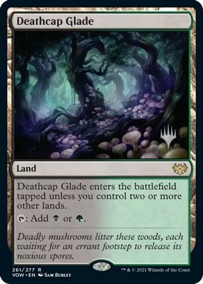 Deathcap Glade (Promo Pack) [Innistrad: Crimson Vow Promos] MTG Single Magic: The Gathering  | Multizone: Comics And Games