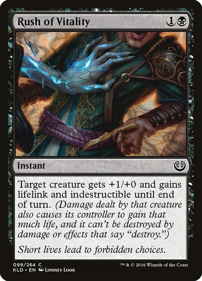 Rush of Vitality [Kaladesh] MTG Single Magic: The Gathering  | Multizone: Comics And Games