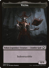 Devil // Vecna Double-Sided Token [Dungeons & Dragons: Adventures in the Forgotten Realms Tokens] MTG Single Magic: The Gathering  | Multizone: Comics And Games