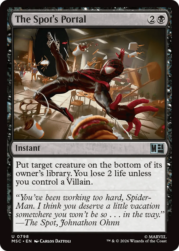 The Spot's Portal [Marvel Super Heroes Commander] MTG Single Magic: The Gathering  | Multizone: Comics And Games