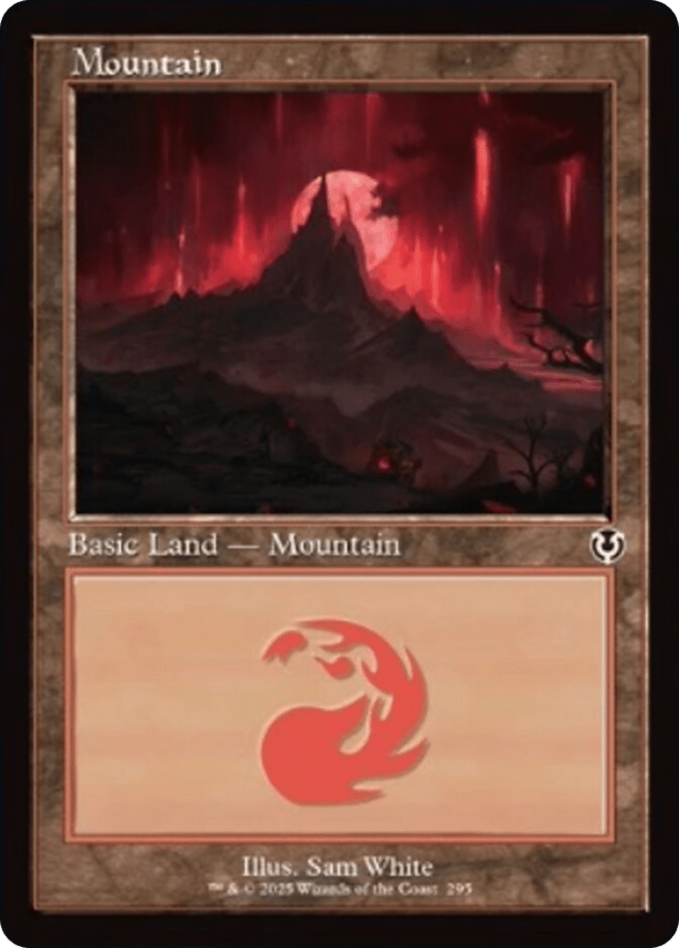 Mountain (295) (Retro Frame) [Innistrad Remastered] MTG Single Magic: The Gathering  | Multizone: Comics And Games