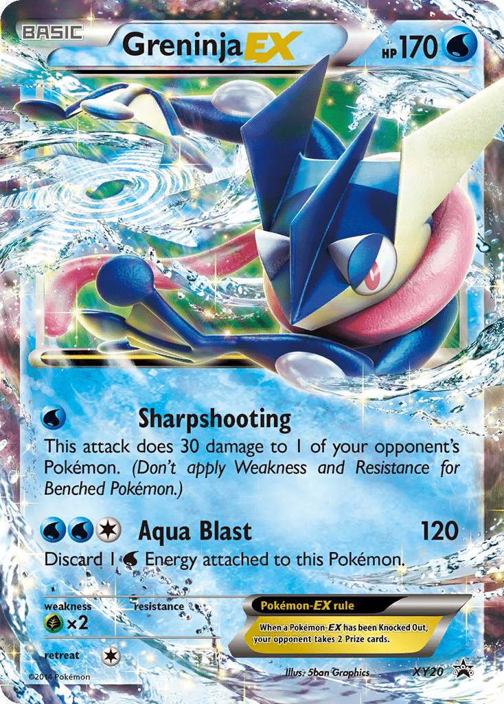 Greninja EX (XY20) [XY: Black Star Promos] Pokemon Single Pokémon  | Multizone: Comics And Games