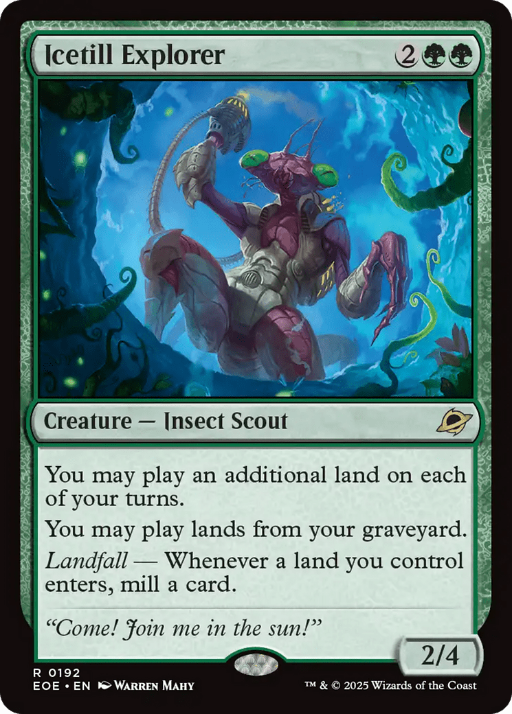 Icetill Explorer [Edge of Eternities] MTG Single Magic: The Gathering  | Multizone: Comics And Games