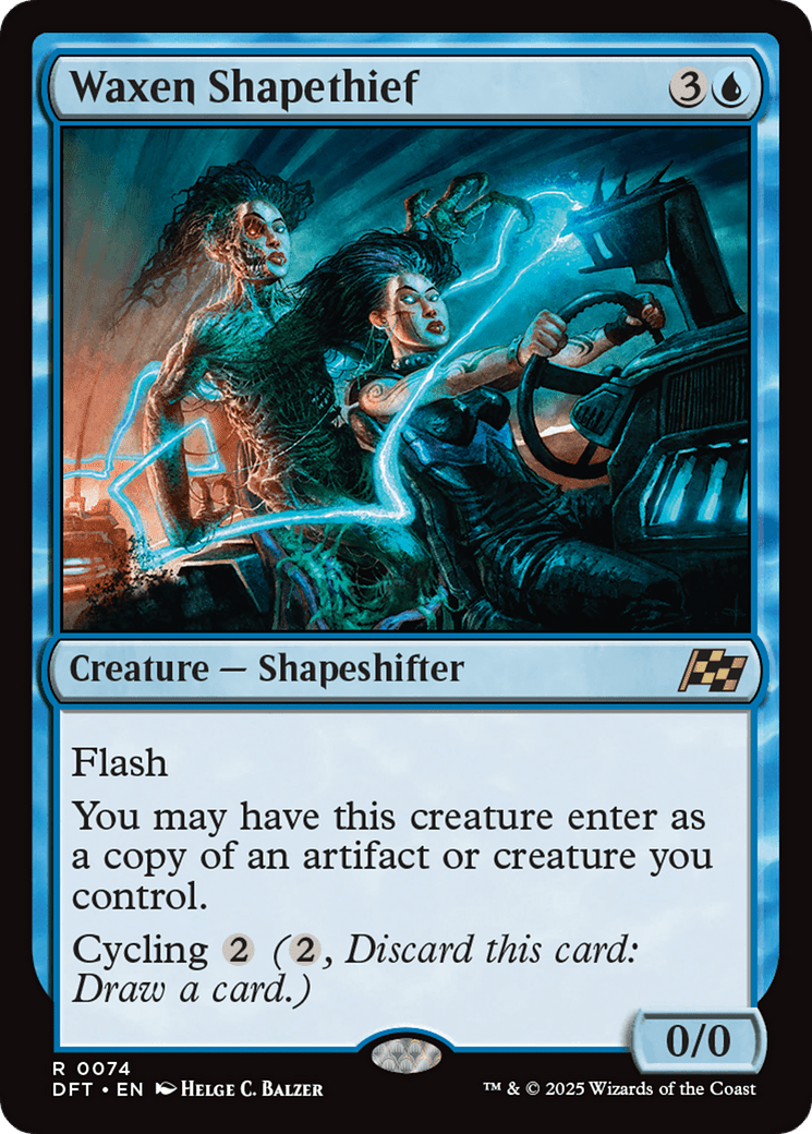 Waxen Shapethief [Aetherdrift] MTG Single Magic: The Gathering  | Multizone: Comics And Games