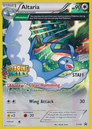 Altaria (XY46) (Staff) [XY: Black Star Promos] Pokemon Single Pokémon  | Multizone: Comics And Games