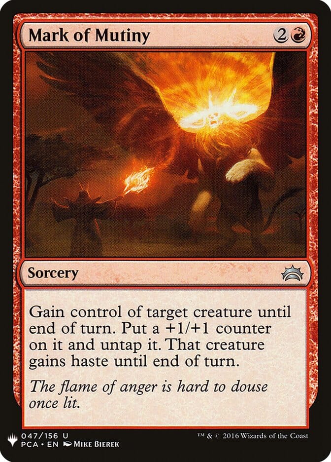 Mark of Mutiny [Mystery Booster] MTG Single Magic: The Gathering  | Multizone: Comics And Games