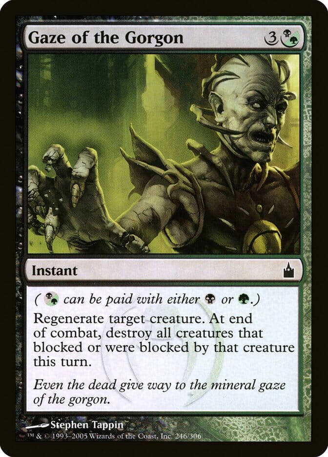 Gaze of the Gorgon (Oversized) [Oversize Cards] MTG Single Magic: The Gathering  | Multizone: Comics And Games