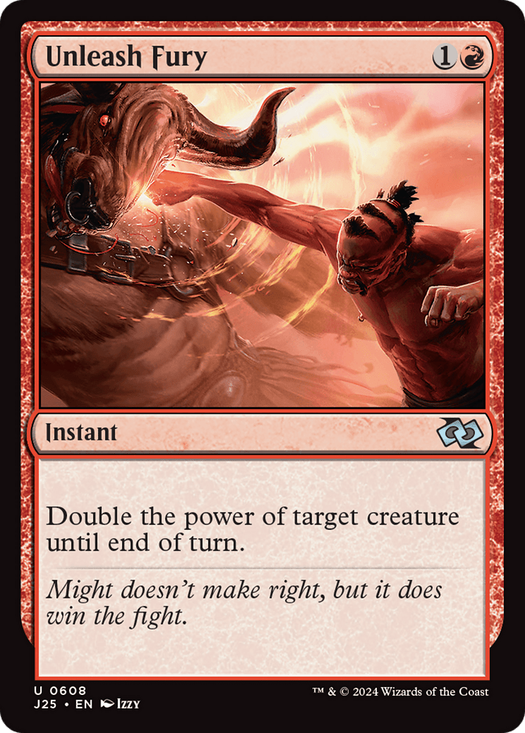 Unleash Fury [Foundations Jumpstart] MTG Single Magic: The Gathering  | Multizone: Comics And Games