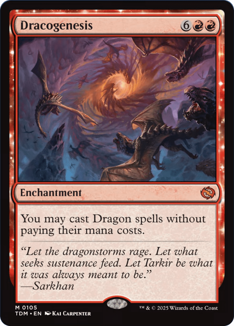 Dracogenesis [Tarkir: Dragonstorm] MTG Single Magic: The Gathering  | Multizone: Comics And Games