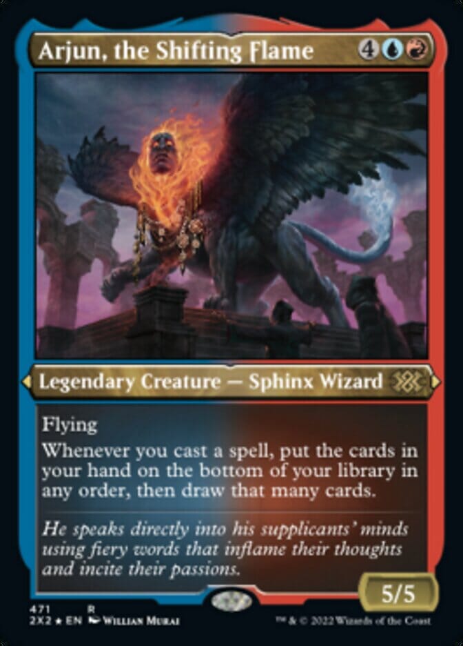 Arjun, the Shifting Flame (Foil Etched) [Double Masters 2022] MTG Single Magic: The Gathering  | Multizone: Comics And Games