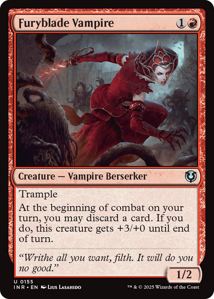 Furyblade Vampire [Innistrad Remastered] MTG Single Magic: The Gathering  | Multizone: Comics And Games