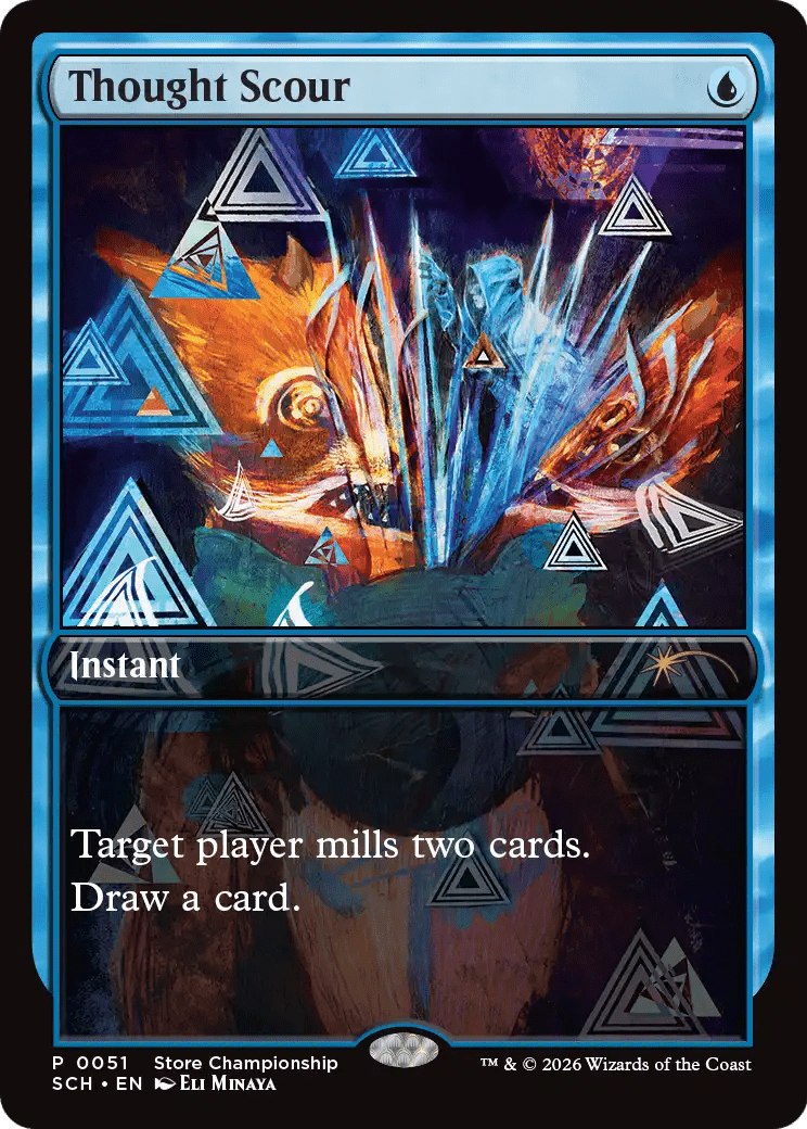 Thought Scour [Store Championship 2026] MTG Single Magic: The Gathering  | Multizone: Comics And Games