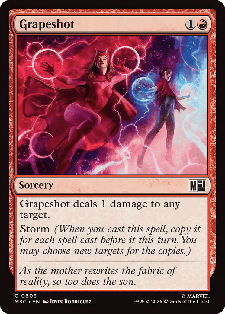 Grapeshot [Marvel Super Heroes Commander] MTG Single Magic: The Gathering  | Multizone: Comics And Games