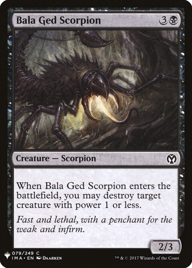 Bala Ged Scorpion [Mystery Booster] MTG Single Magic: The Gathering  | Multizone: Comics And Games