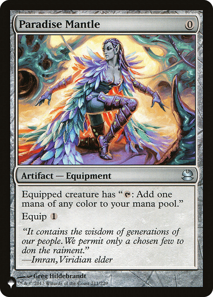 Paradise Mantle [The List] MTG Single Magic: The Gathering  | Multizone: Comics And Games