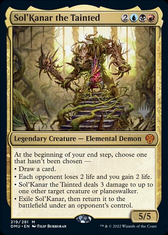 Sol'Kanar the Tainted (Promo Pack) [Dominaria United Promos] MTG Single Magic: The Gathering  | Multizone: Comics And Games